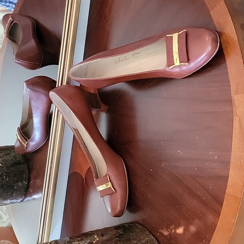 Salvatore Ferragamo 2" Heels